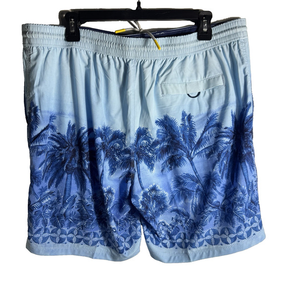 Tommy Bahama Men's X-Large Swim Trunks Vacation Blue Artist Series MSRP $99 - Picture 4 of 11